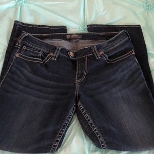 Plus Size Silver Tuesday Bootcut Jeans size 16 x 31 inch inseam.